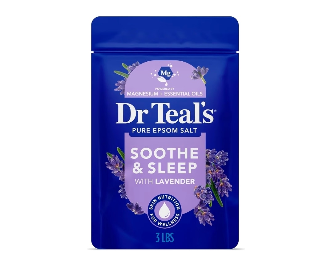Dr Teal's Pure Epsom Salt Soothe & Sleep with Lavender — 3 lbs