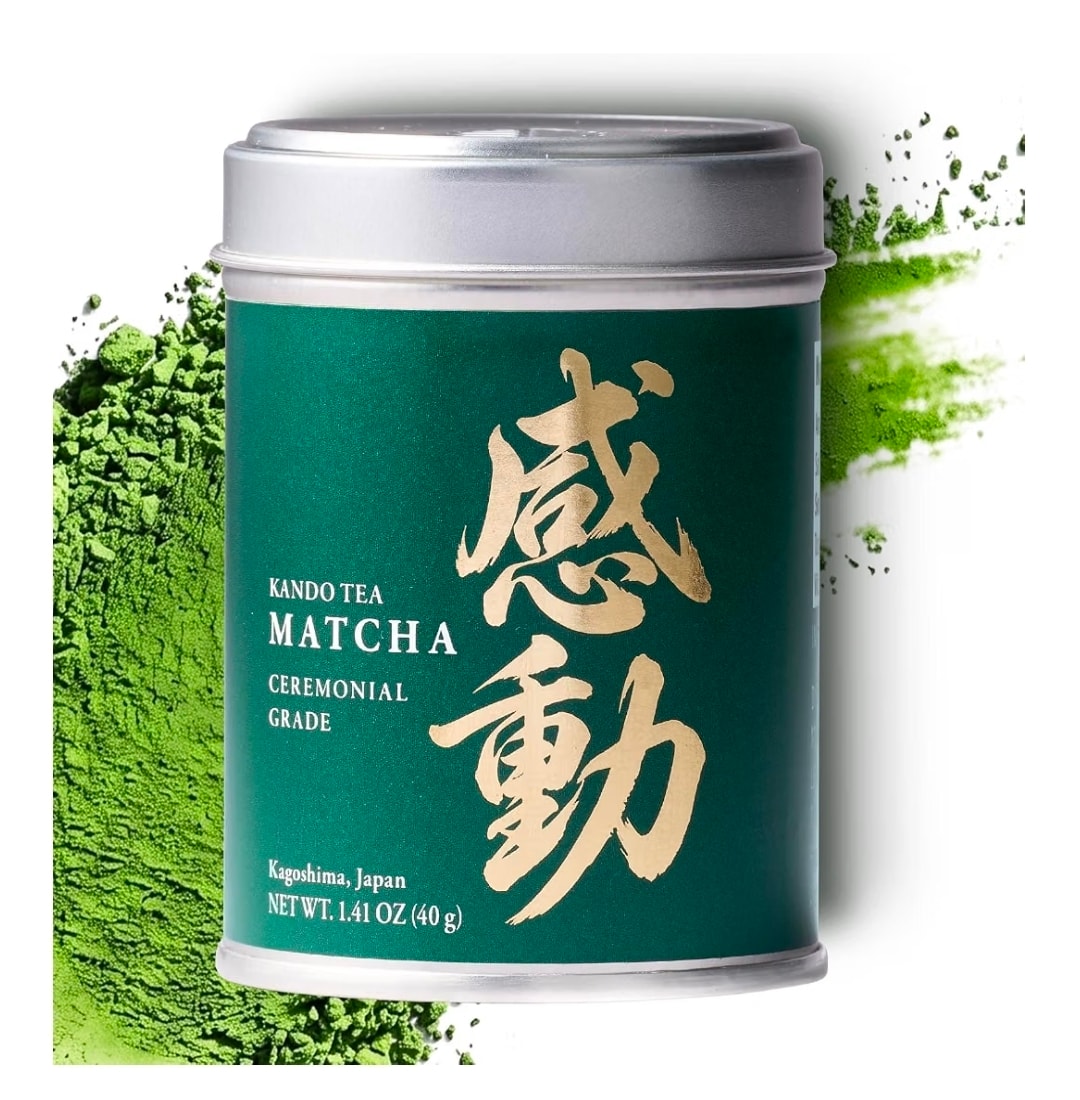 KANDO TEA Matcha Ceremonial Grade Green Tea Powder, 40g