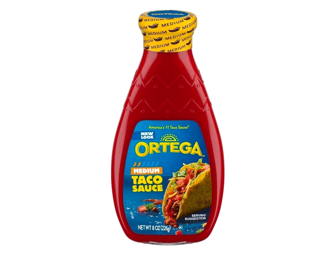 Ortega Original Taco Sauce, Medium, 8 oz
