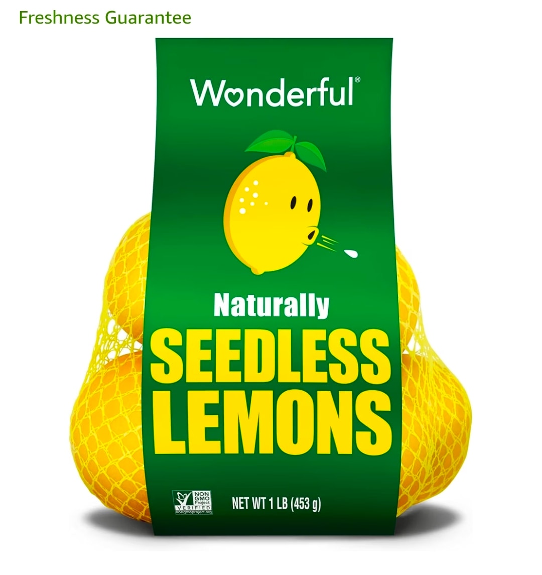 Naturally Seedless Lemons