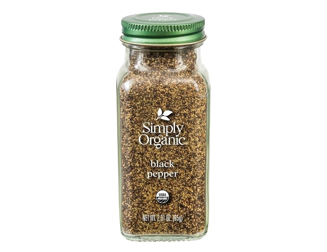 Simply Organic Black Pepper, 2.31 oz