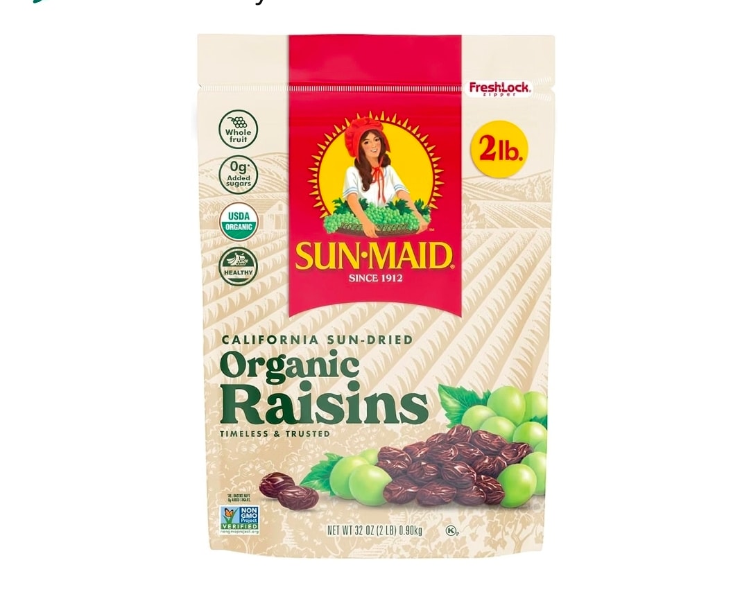 Sun-Maid Organic California Sun-Dried Raisins