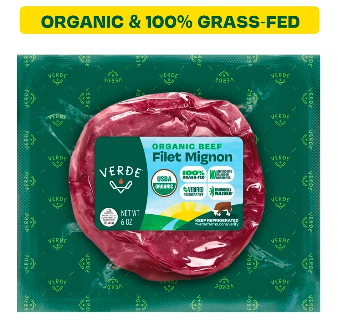 Verde Farms Beef Filet Mignon Steak